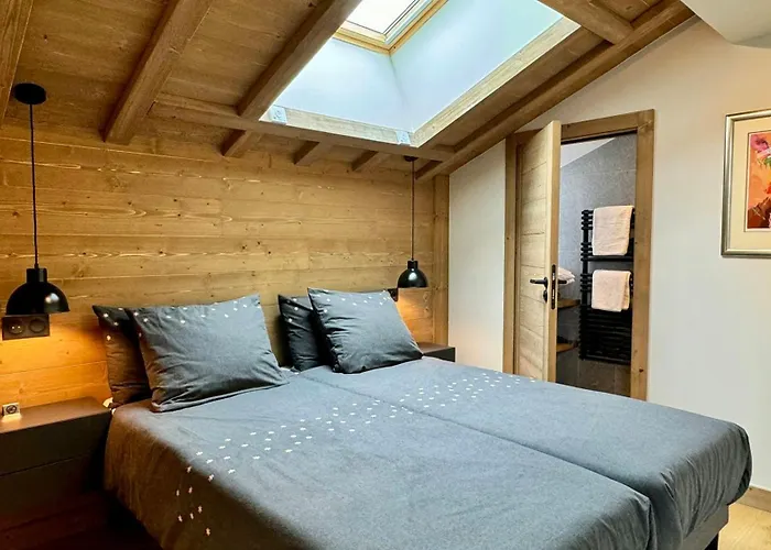 Дом отдыха Luxury Penthouse With Mont Blanc Views In