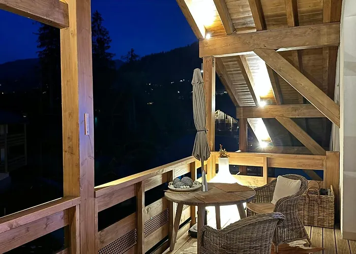 Luxury Penthouse With Mont Blanc Views In Дом отдыха