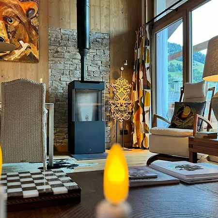 Ferienhaus Luxury Penthouse With Mont Blanc Views In *