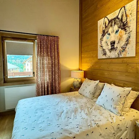 Luxury Penthouse With Mont Blanc Views In Prázdninový dům Megève