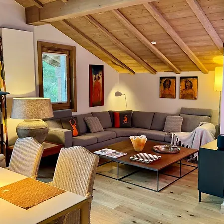 Luxury Penthouse With Mont Blanc Views In