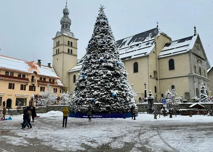 Luxury Penthouse With Mont Blanc Views In بيت للعطل موجوف